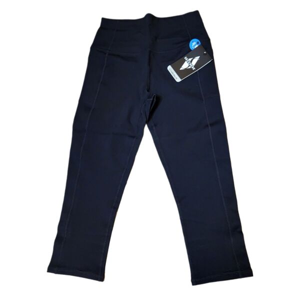 Skechers Go Walk Leggings – Women’s M | Black, High-Waist, Mid-Calf | NWT - Picture 1 of 8